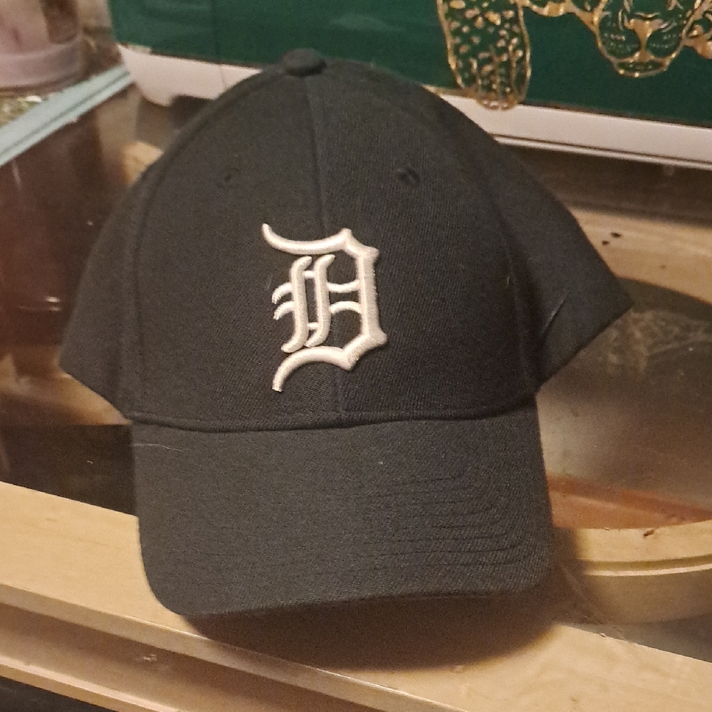 Genuine Merchandise Black Cap with White Logo